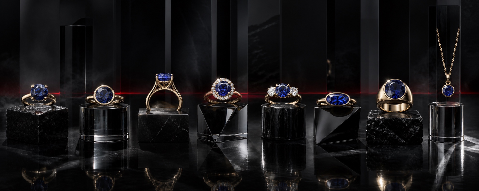Modern CEYLON CEYLON sapphire setting signatures